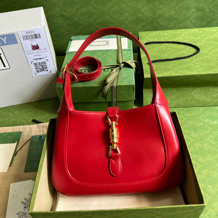 Gucci Jackie 1961 Small Hobo Bag Red 636709