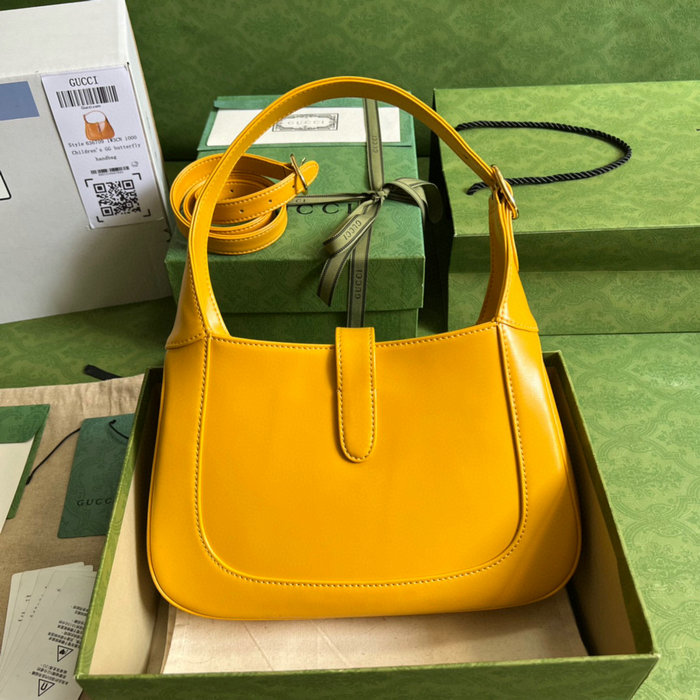 Gucci Jackie 1961 Small Hobo Bag Yellow 636709