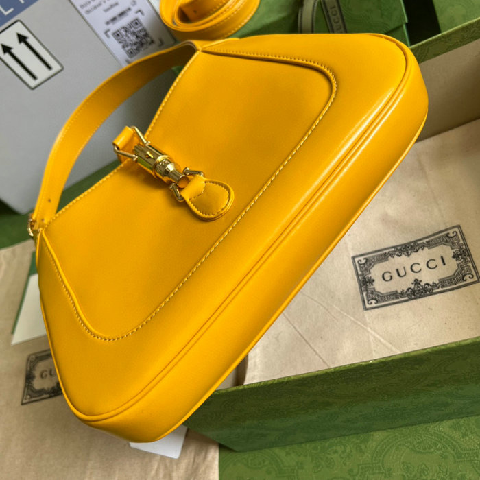 Gucci Jackie 1961 Small Hobo Bag Yellow 636709