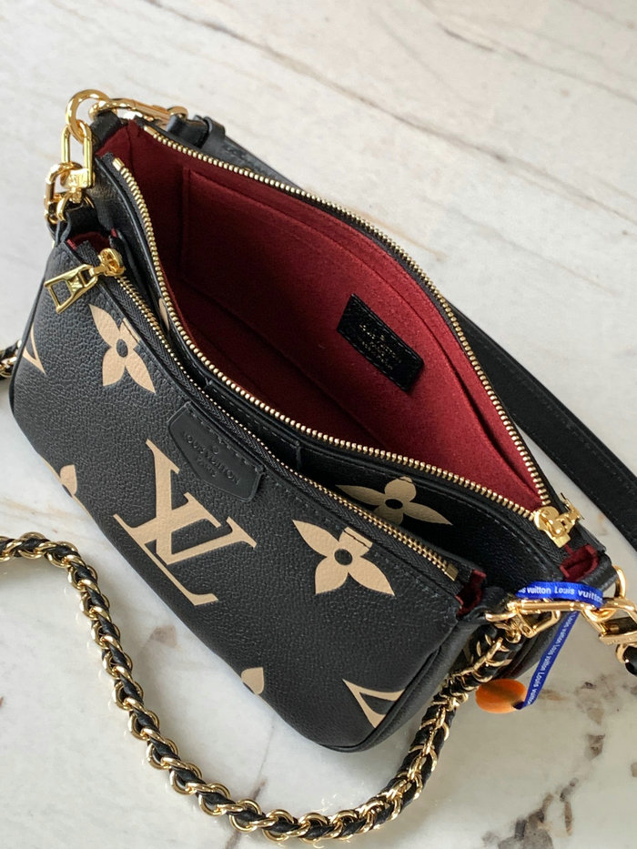 Louis Vuitton Multi Pochette Accessoires Black M45777