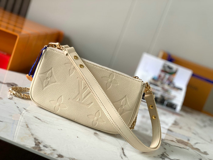 Louis Vuitton Multi Pochette Accessoires Cream M80399