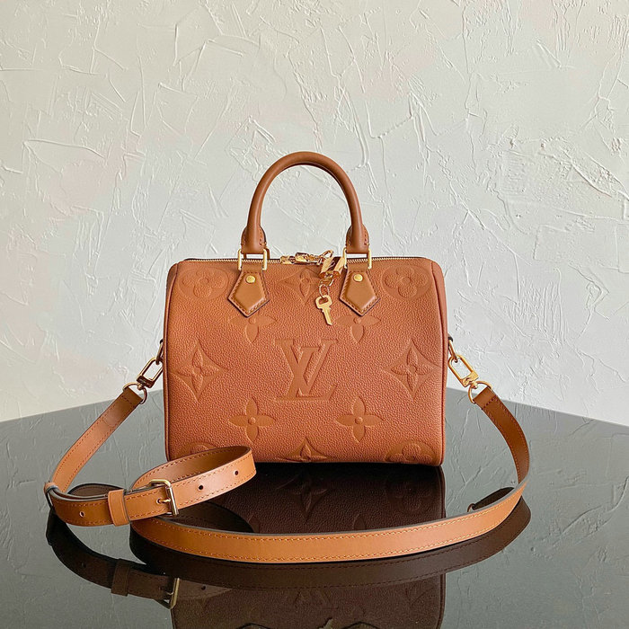 Louis Vuitton Speedy Bandouliere 25 Bag Brown M46136