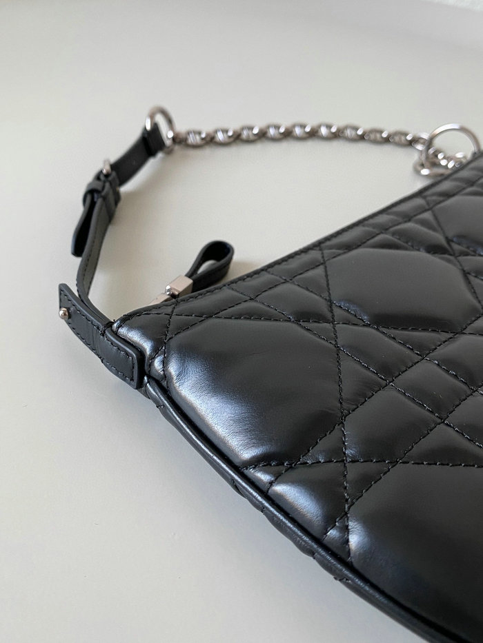 Mini Dior Caro Tulip Bag Black S5139