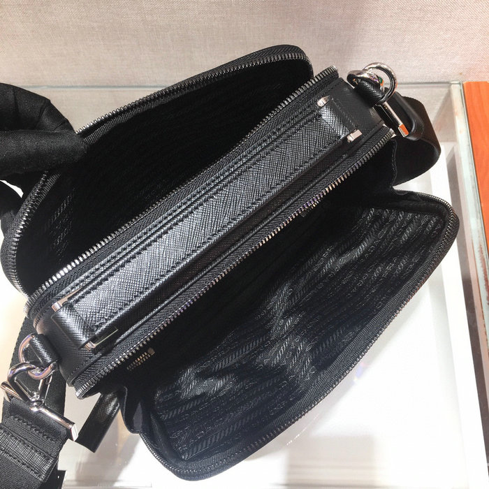 Prada Brique Nylon Bag Black 2VH069