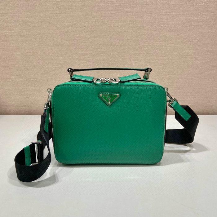 Prada Brique Saffiano leather bag Green 2VH069