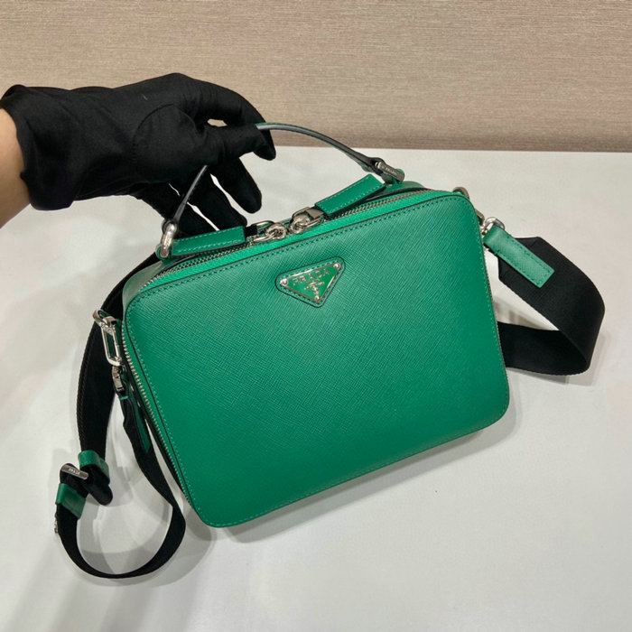 Prada Brique Saffiano leather bag Green 2VH069