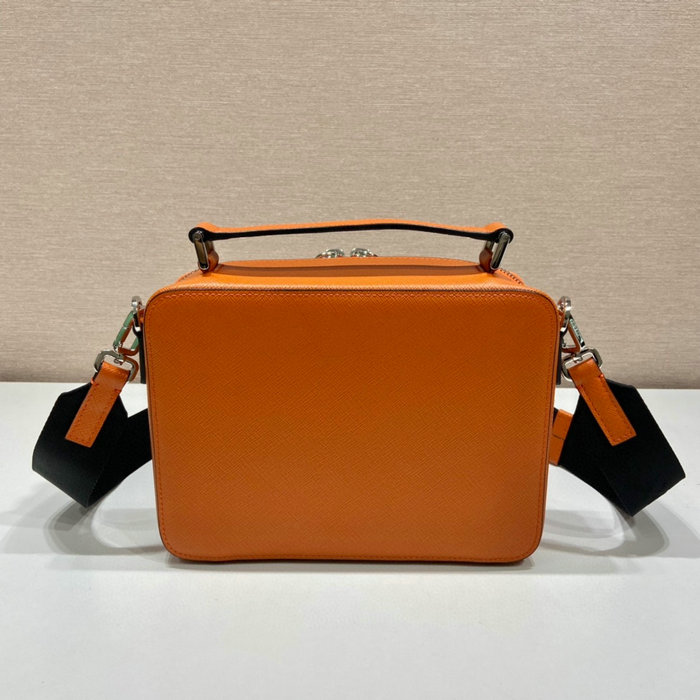 Prada Brique Saffiano leather bag Orange 2VH069