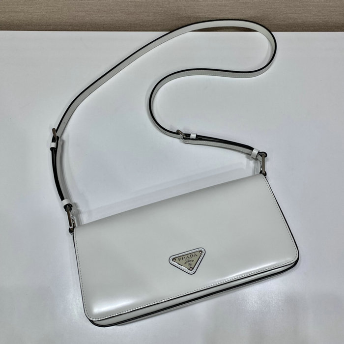 Prada Brushed leather Prada Femme bag White 1BD323