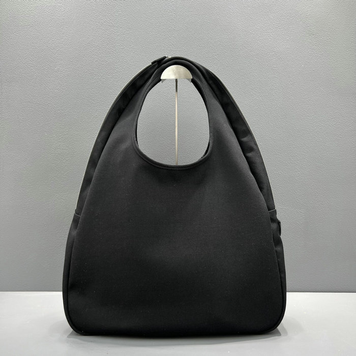 Prada Canvas hobo bag Black 2VY005