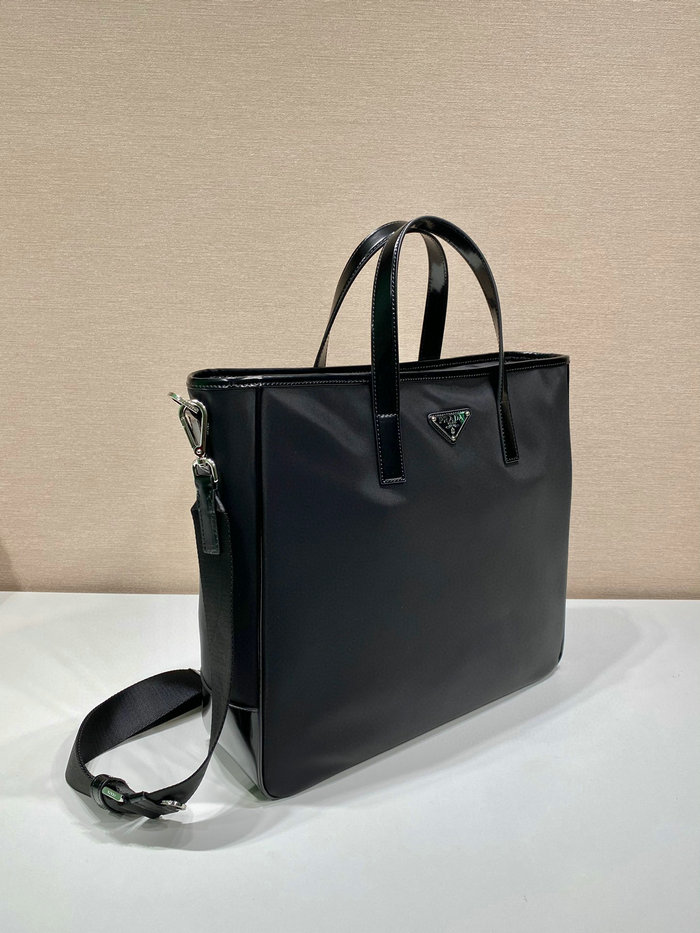 Prada Re-Nylon and Leather tote 2VG064