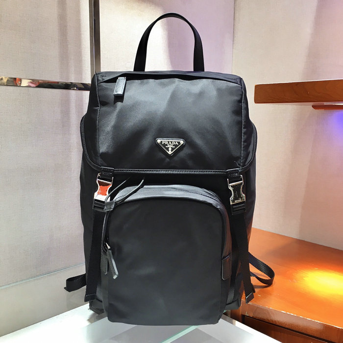 Prada Re-Nylon and Saffiano leather backpack 2VZ135