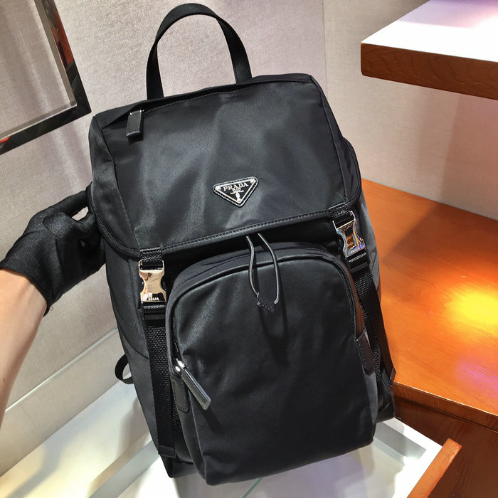 Prada Re-Nylon and Saffiano leather backpack 2VZ135