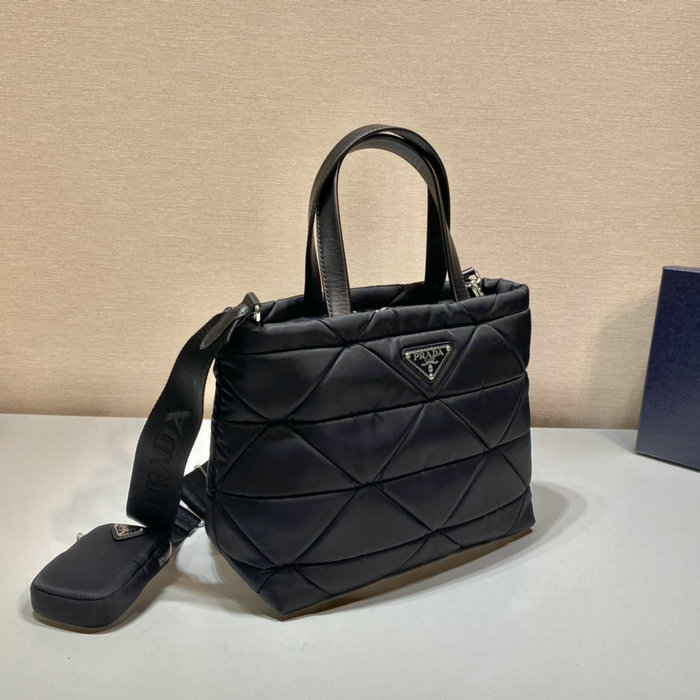 Prada Re-Nylon patchwork tote 1BG380