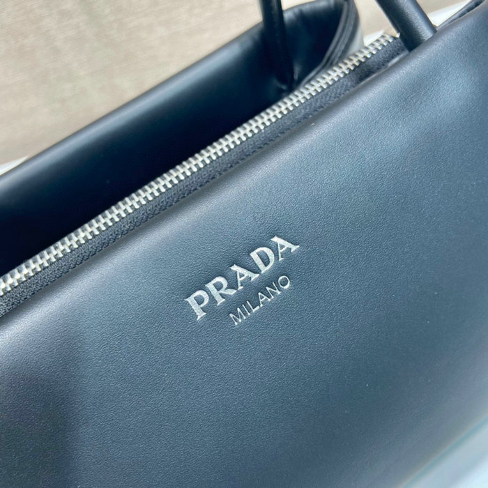 Prada Small leather bag Black 1BA368