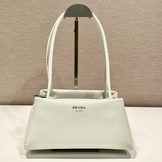 Prada Small leather bag White 1BA368