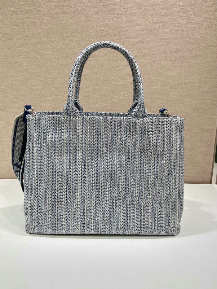 Prada Tote Bag Blue 1BA342