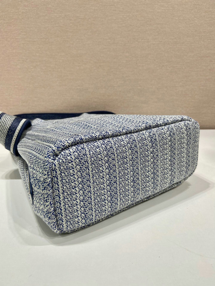 Prada Tote Bag Blue 1BA343