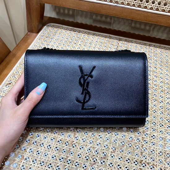 Saint Laurent Kate Small Bag Black 469390