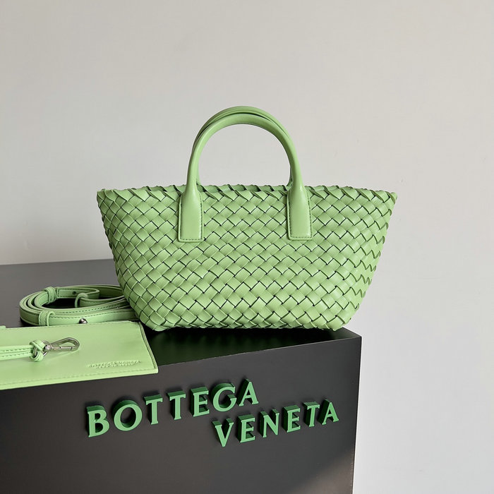 Bottega Veneta MINI CABAT Pistachio B10021