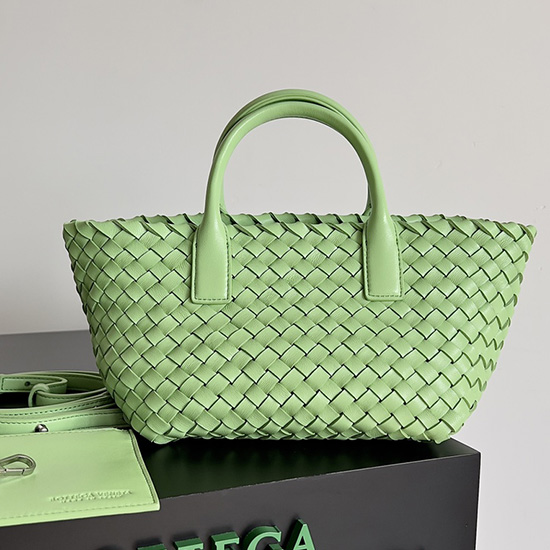 Bottega Veneta MINI CABAT Pistachio B10021