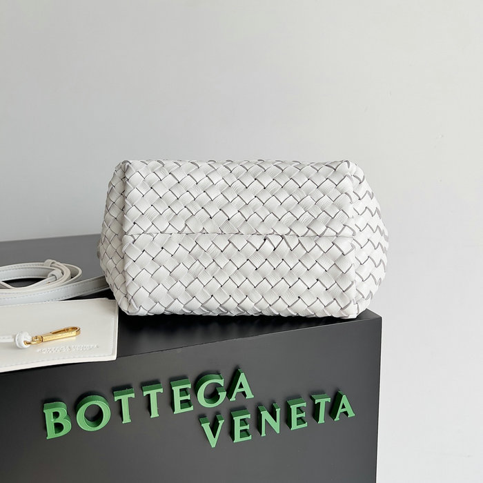 Bottega Veneta MINI CABAT White B10021