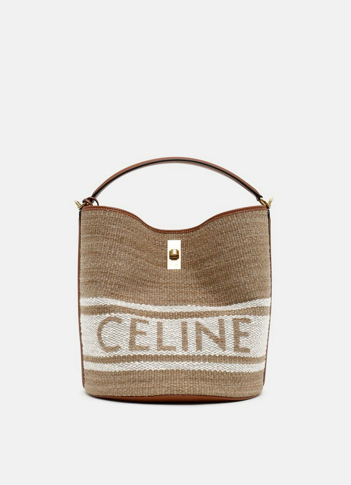 Celine Bucket 16 Bag Beige C195573