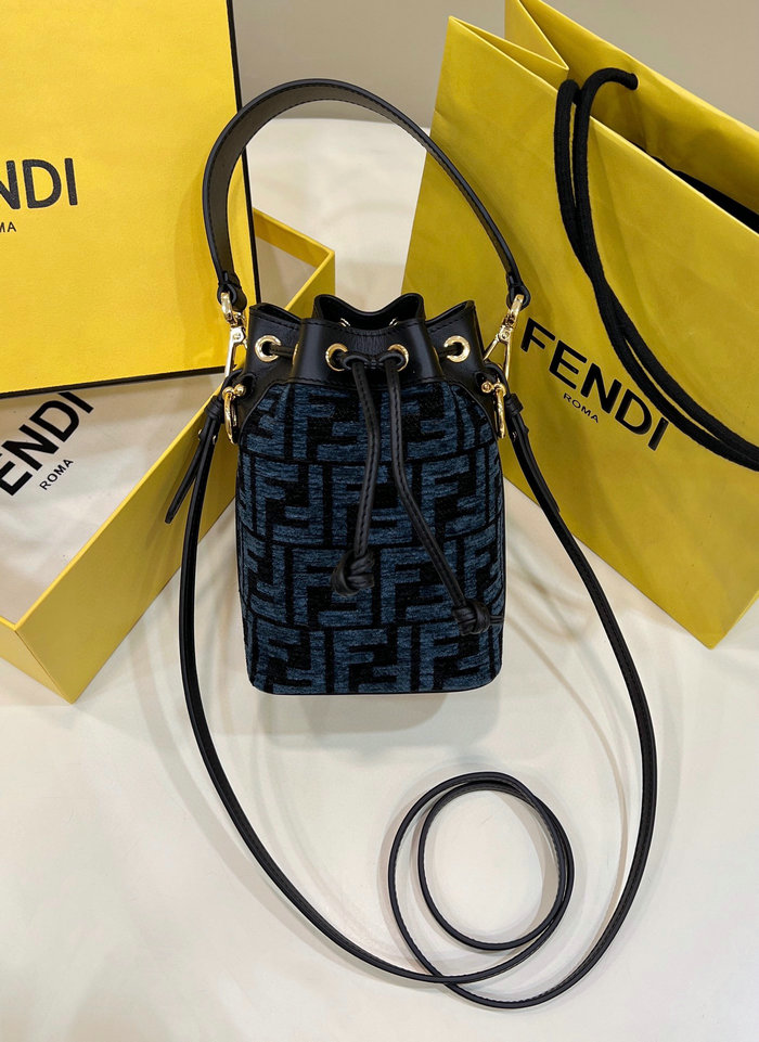 Fendi Mon Tresor Bag Blue F8578