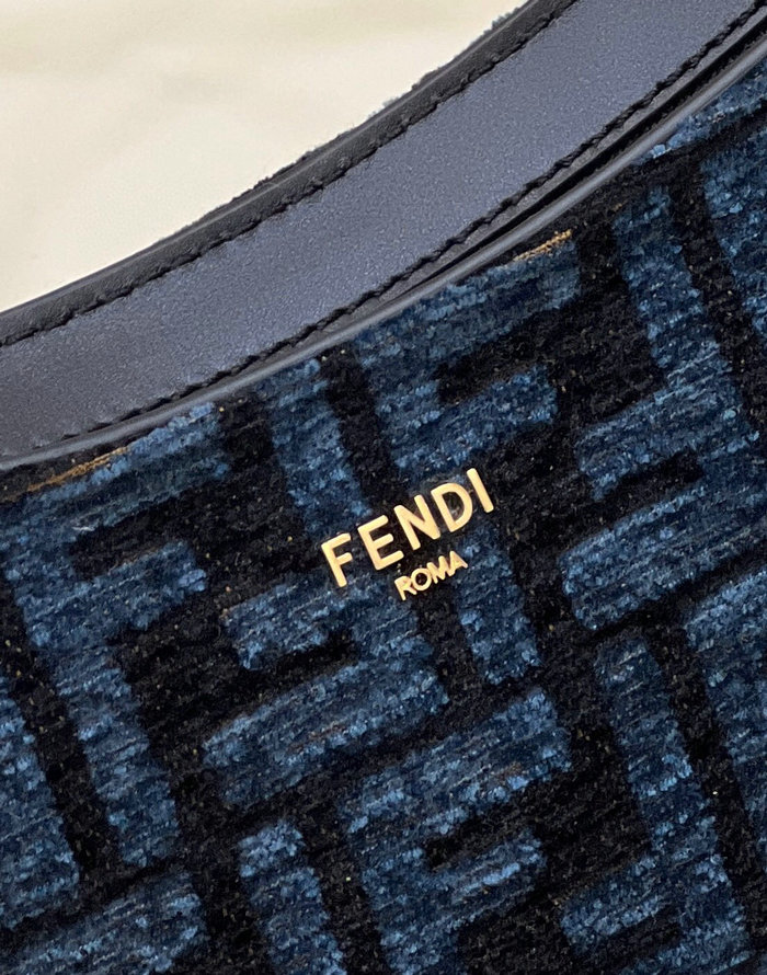 Fendi O'Lock Swing Bag Blue F8573