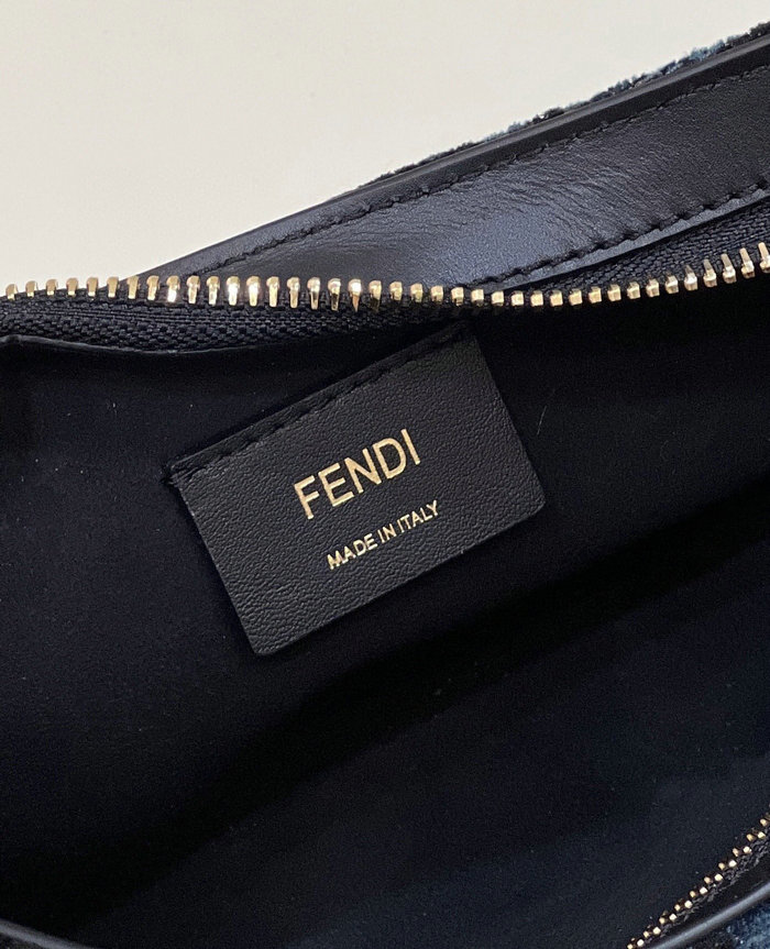 Fendi O'Lock Swing Bag Blue F8573