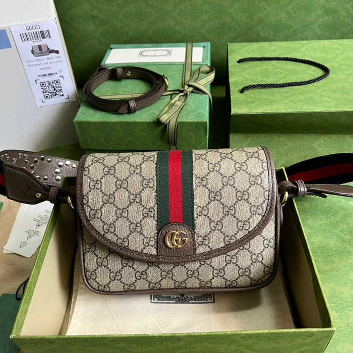 Gucci Ophidia mini GG shoulder bag Beige 722117