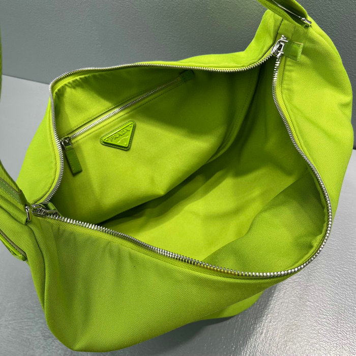 Prada Canvas Triangle Bag Green 2VY007