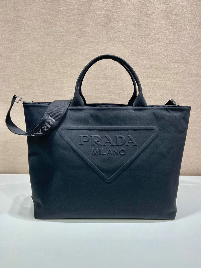 Prada Canvas tote bag Black 2VG081