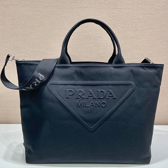 Prada Canvas tote bag Black 2VG081