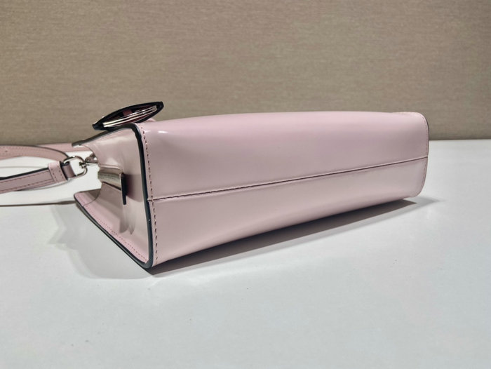 Prada Re-Edition 1995 brushed-leather mini handbag Pink 1BA357