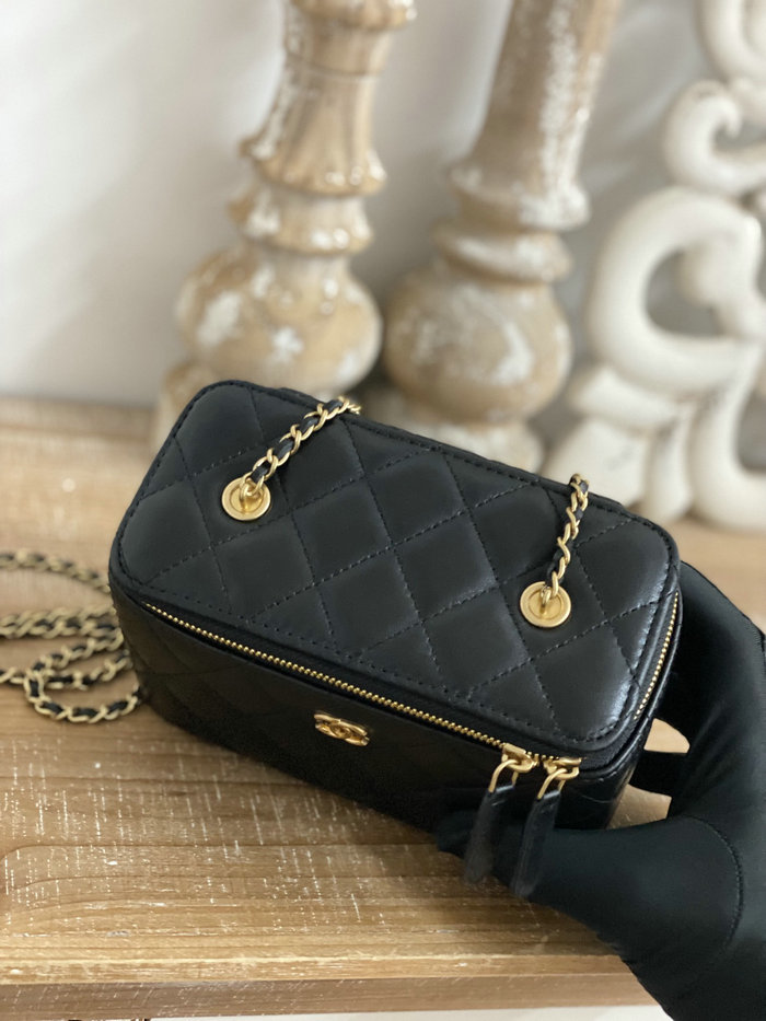 Chanel Mini Shoulder Bag Black AS81226