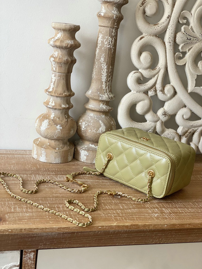 Chanel Mini Shoulder Bag Yellow AS81226