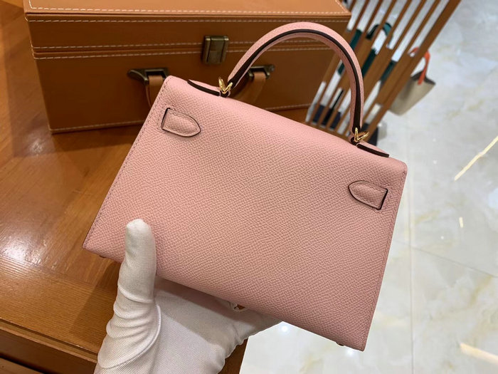 Hermes Mini Kelly II Bag Pink H82401