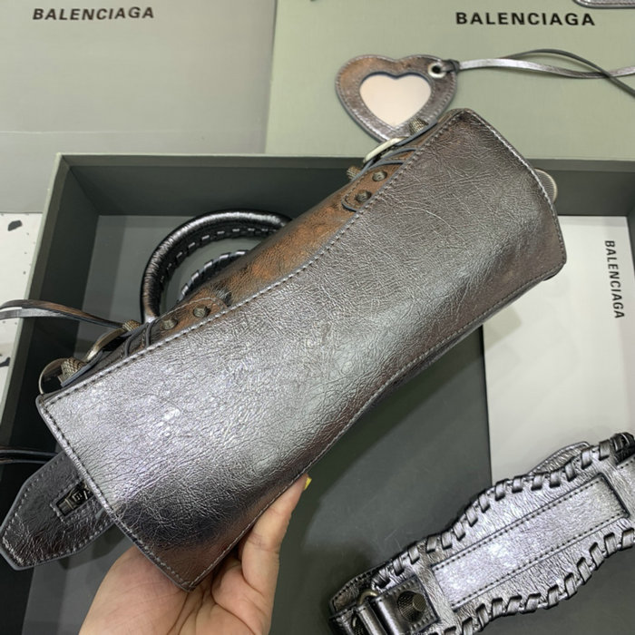 Balenciaga Neo Cagole XS shoulder bag Silver B70094