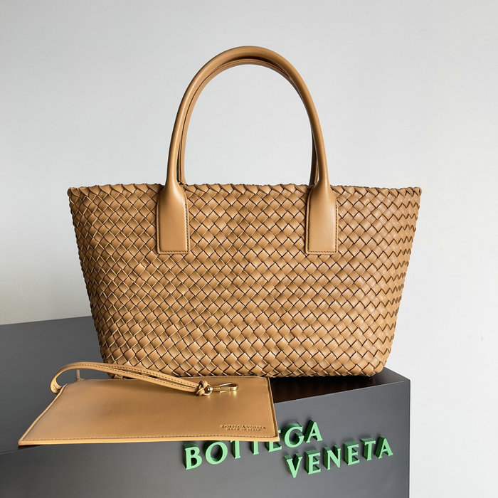 Bottega Veneta Medium Cabat Caramel B608810