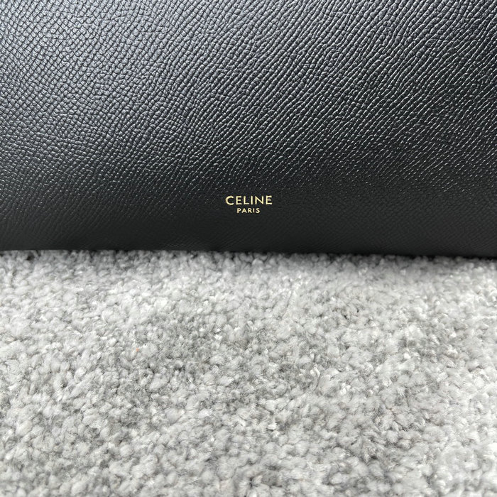 Celine Grained Calfskin Belt Bag Black C10221