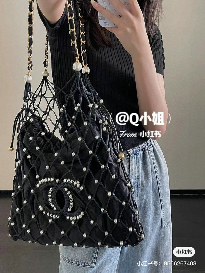 Chanel Pearls Shopping Bag AS11031