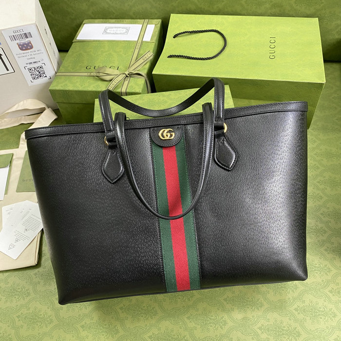 Gucci Ophidia Medium Tote Black 631685