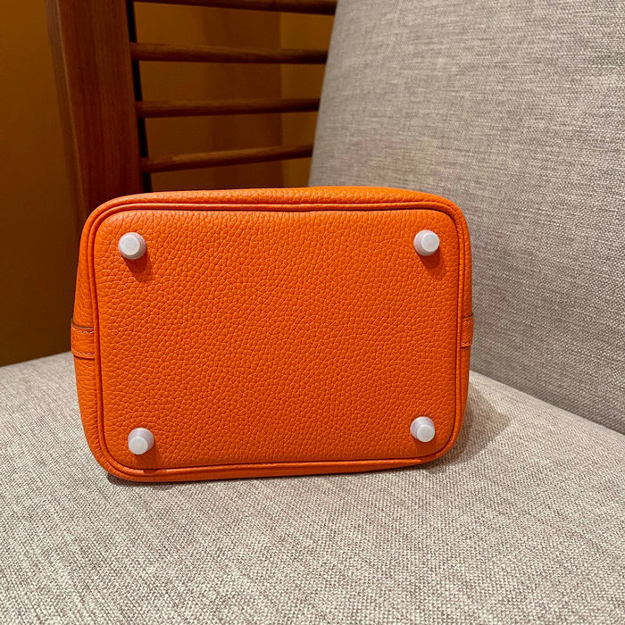 Hermes Picotin Lock 22 Tote Bag Orange H82301