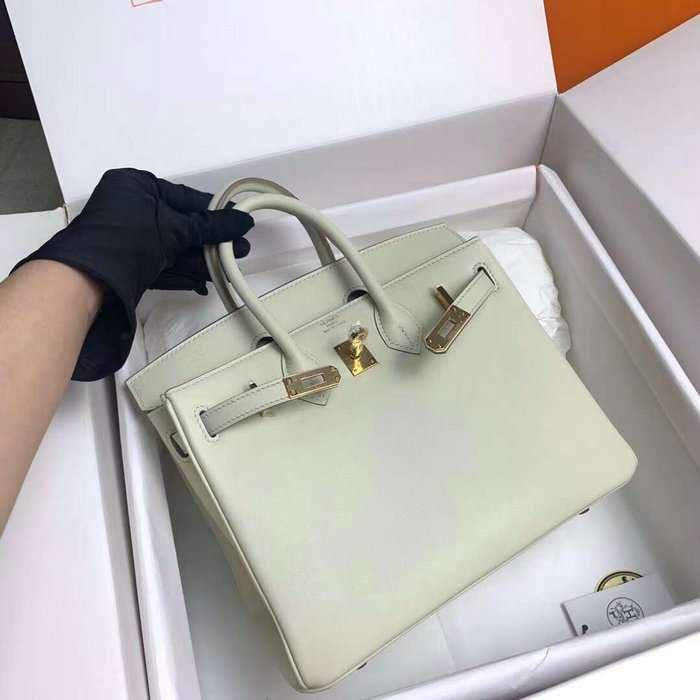 Hermes Swift Leather Birkin Bag Craie HB10231