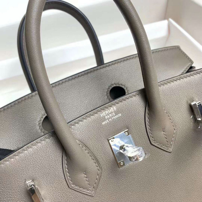 Hermes Swift Leather Birkin Bag Etain HB10231