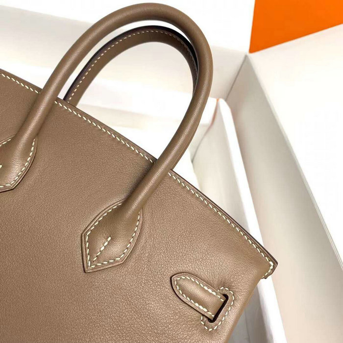 Hermes Swift Leather Birkin Bag Etoupe HB10231