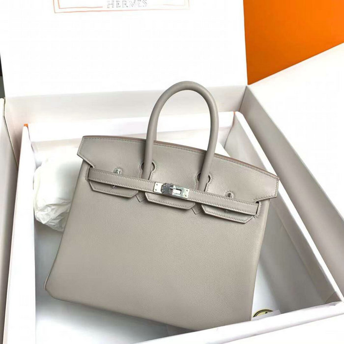 Hermes Swift Leather Birkin Bag Gris Perle HB10231