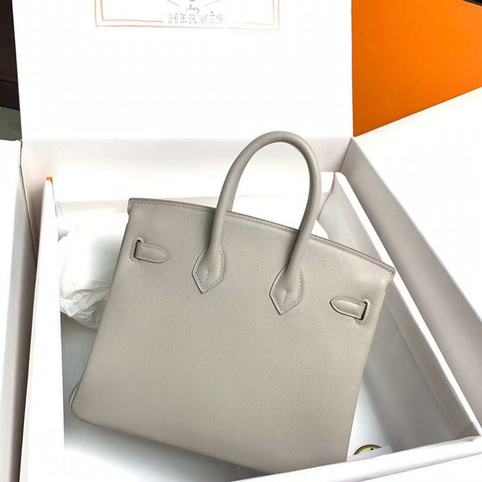 Hermes Swift Leather Birkin Bag Gris Perle HB10231