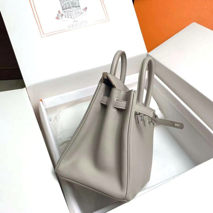 Hermes Swift Leather Birkin Bag Gris Perle HB10231