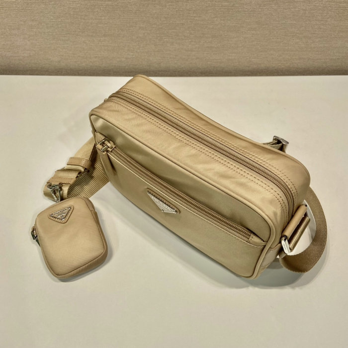 Prada Re-Nylon shoulder bag Beige 1BC167